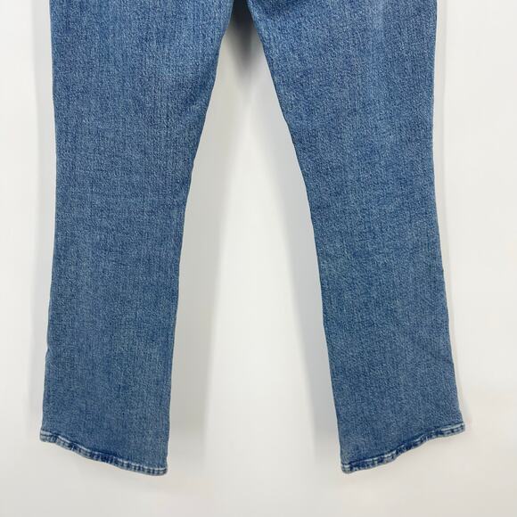 MOTHER | The Hustler Ankle Fray Jeans Scenic Route Medium Wash 26 - Picture 10 of 14